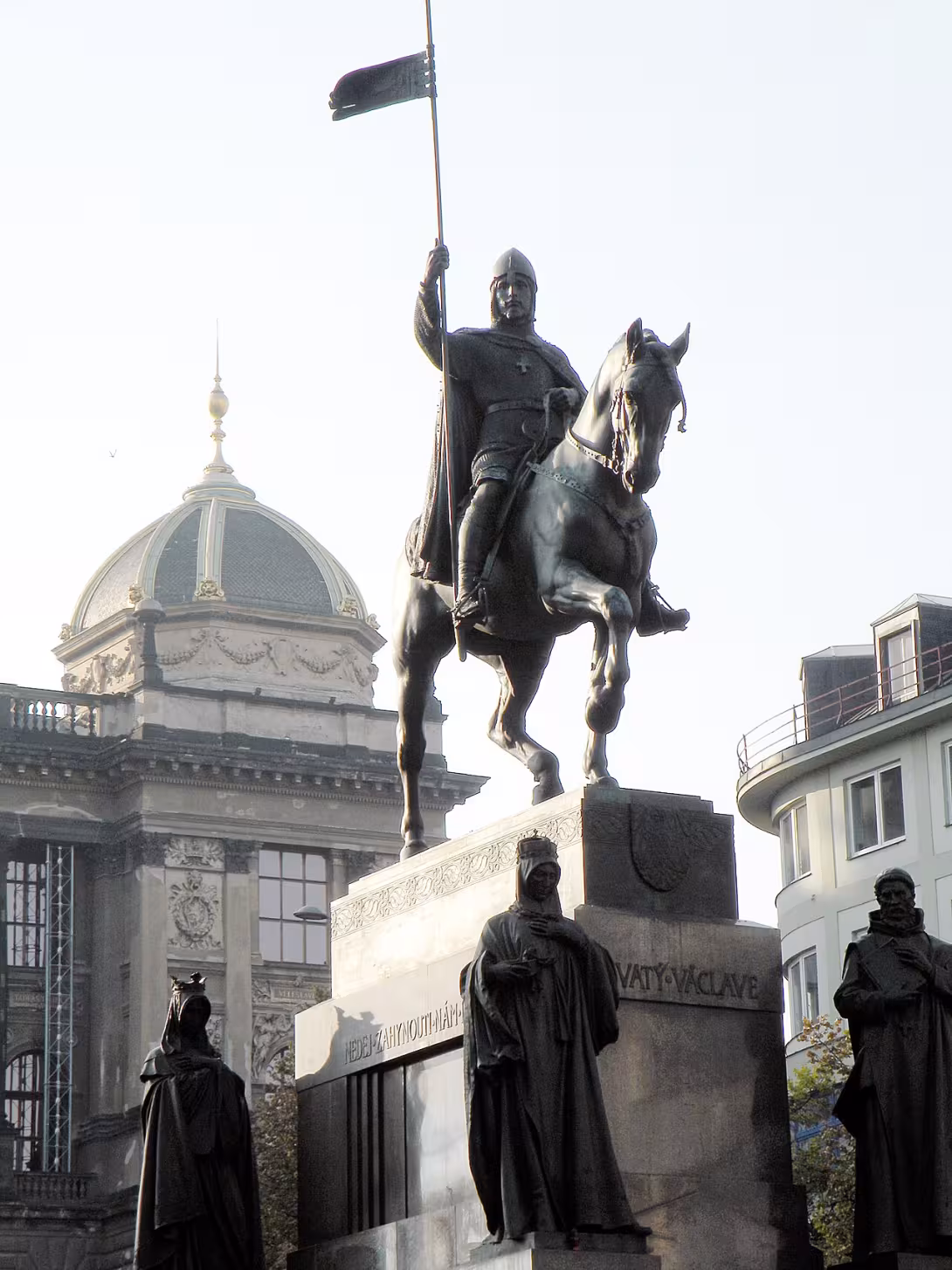 Dnešný pohľad – Pomník svatého Václava (Praha 1)