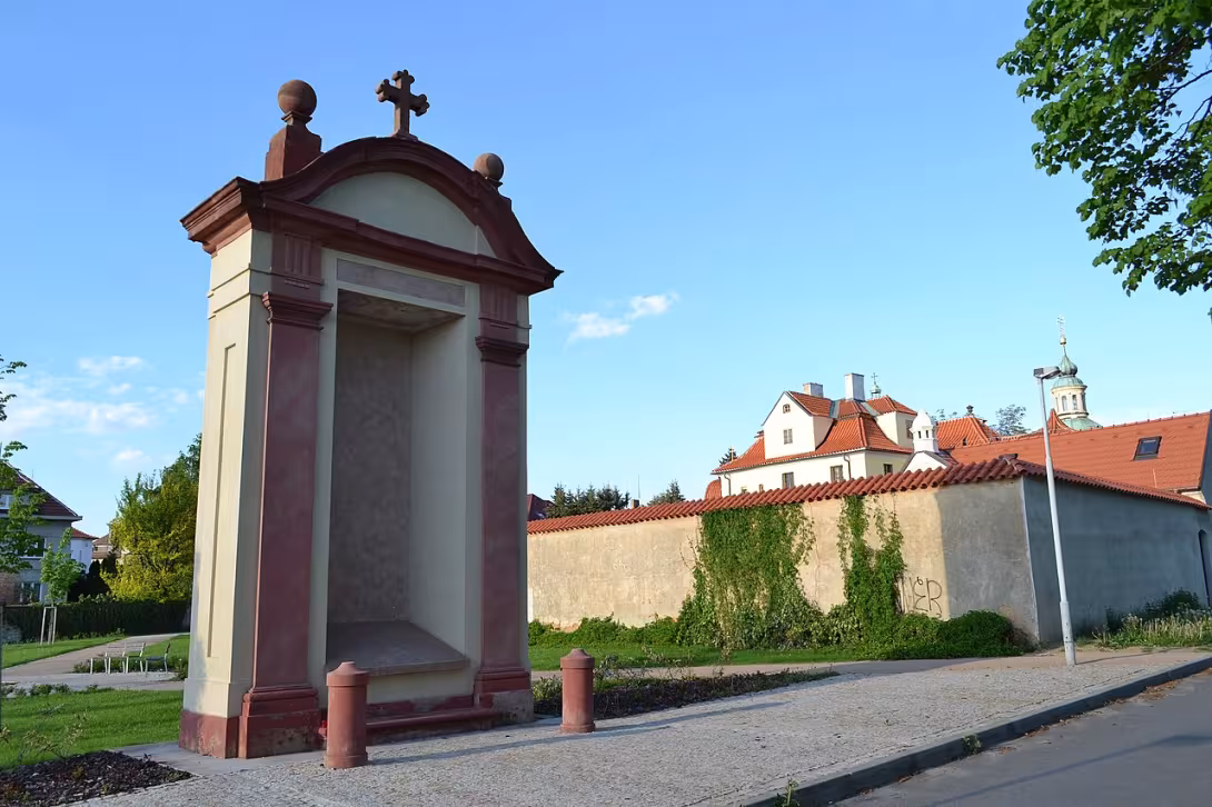Heutige Ansicht – Poutní cesta od pražské Lorety do Hájku
