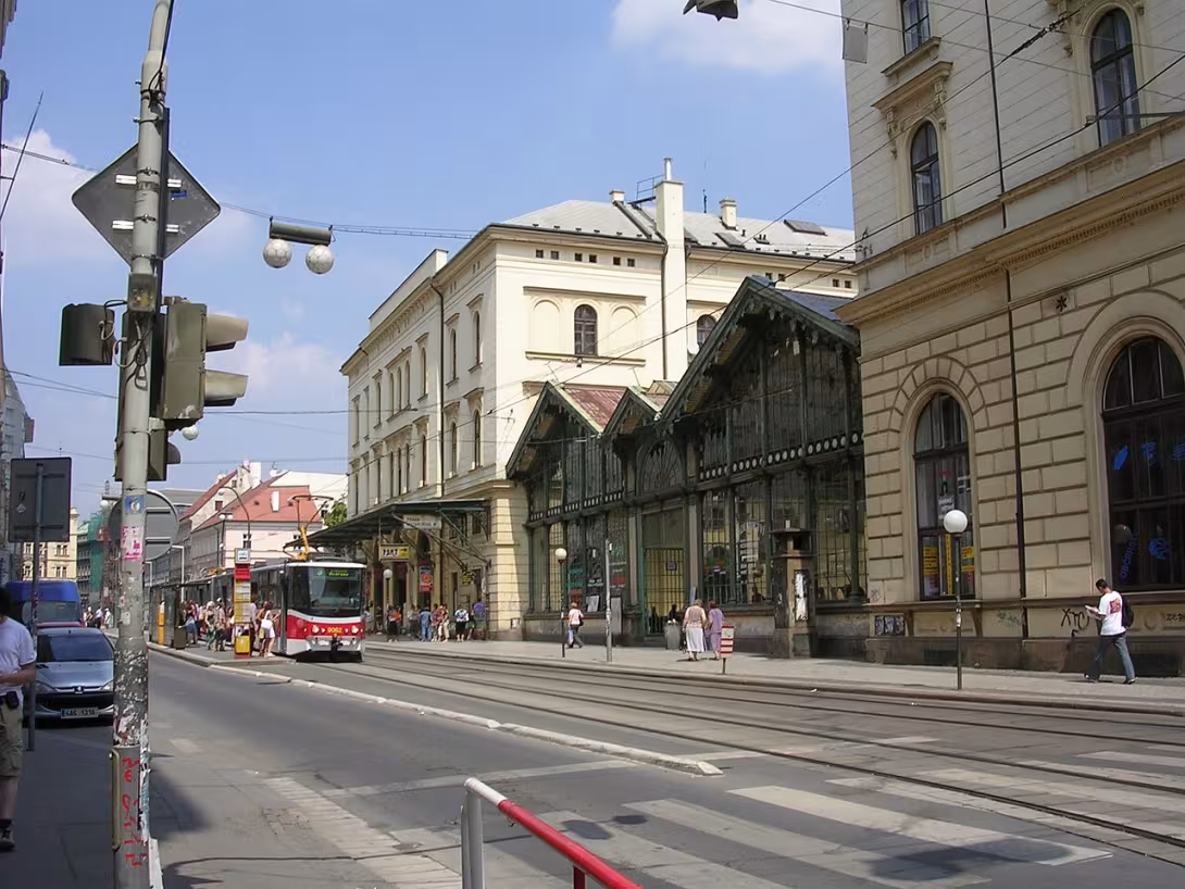Dnešný pohľad – Praha Masarykovo nádraží