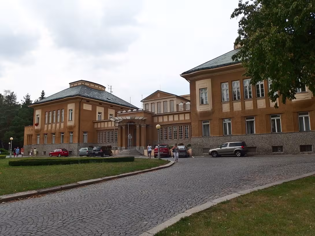 Today's view – Psychiatrická nemocnice v Kroměříži