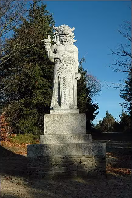 Dnešní pohled – Radegast
