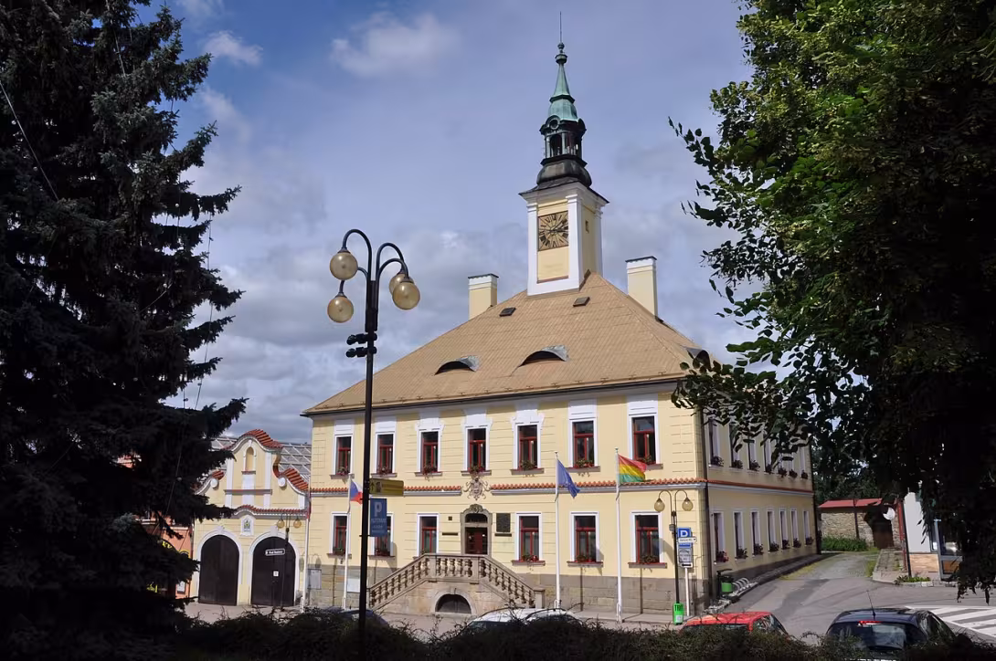 Dnešní pohled – Radnice v Žamberku