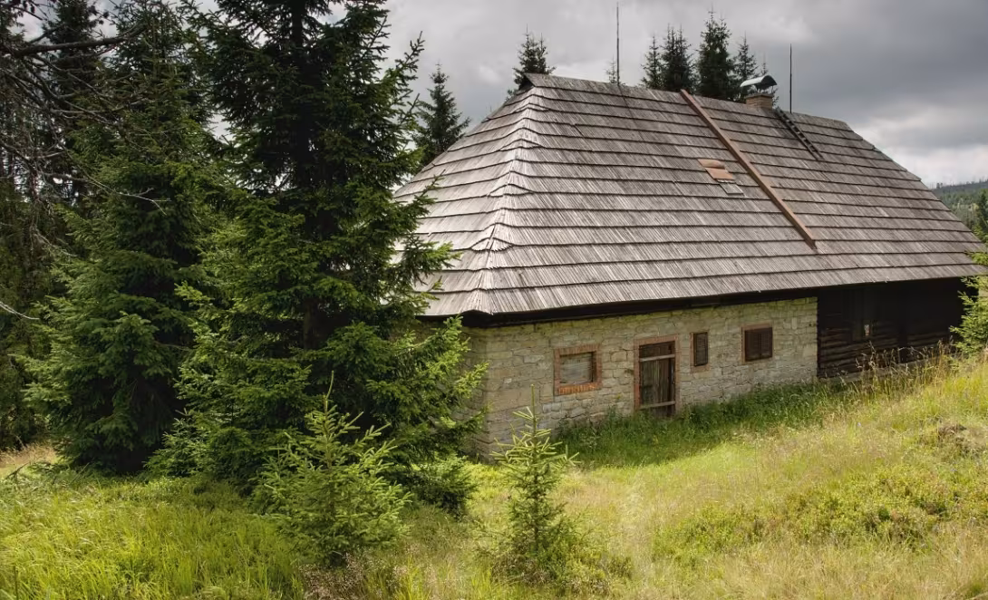 Dnešní pohled – Roklanská chata