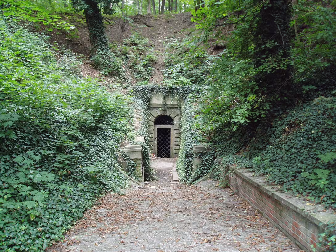 Dnešní pohled – Rudolfova štola