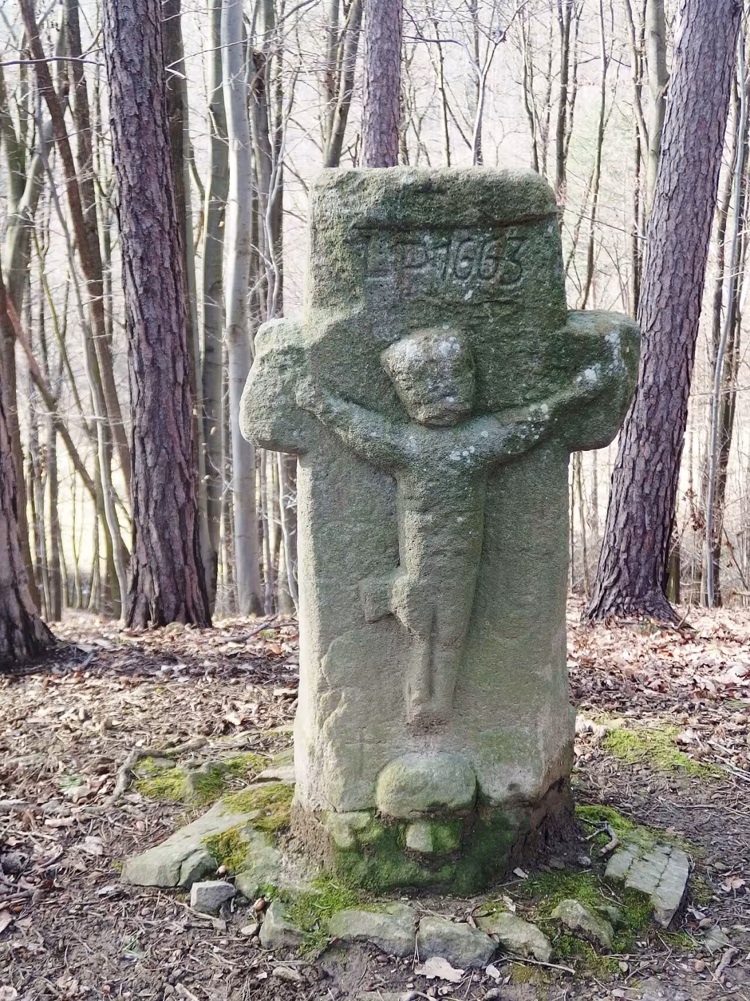 Dnešní pohled – Smírčí kříž (Pozlovice)