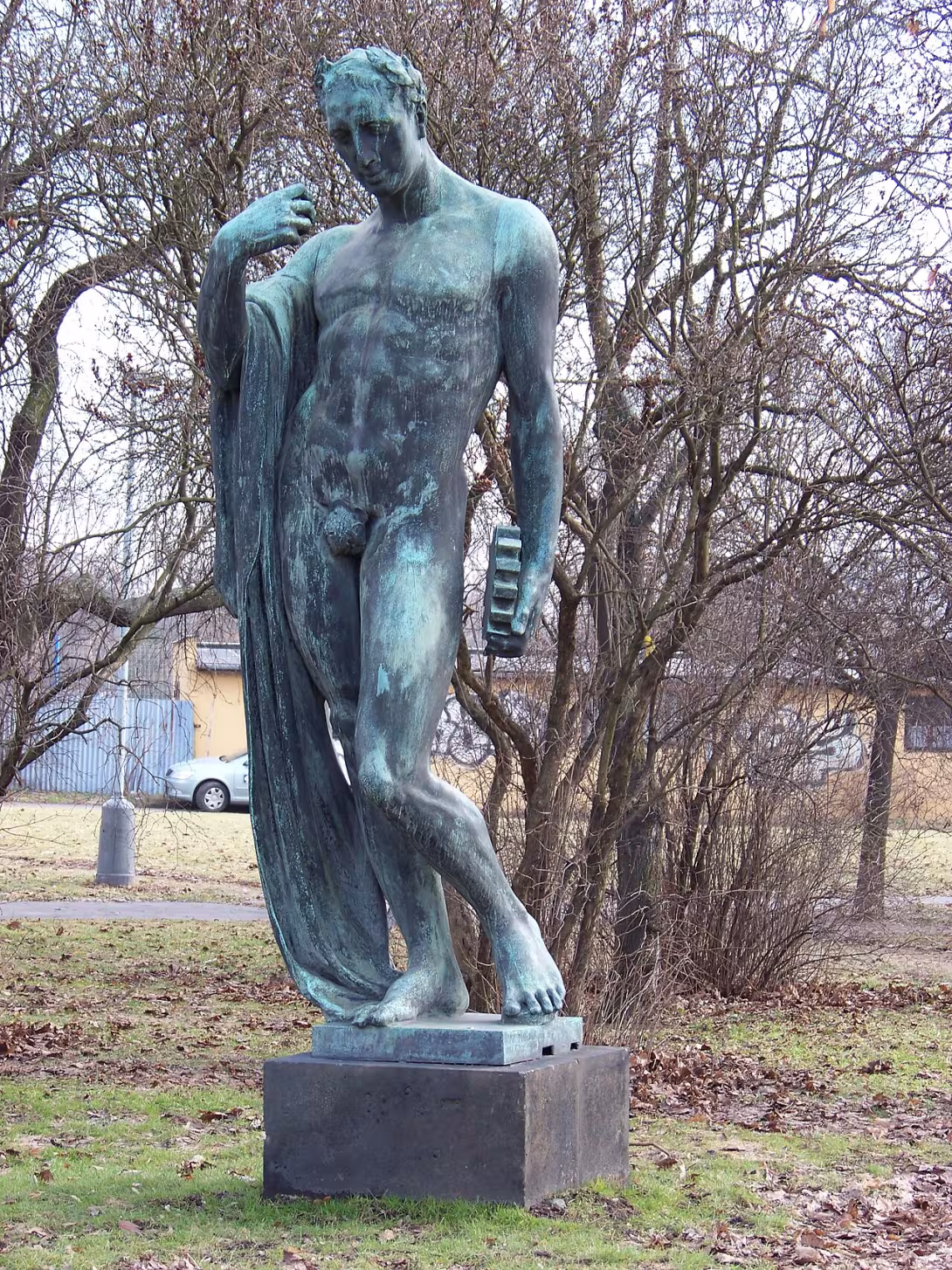 Dnešní pohled – Socha Průmysl