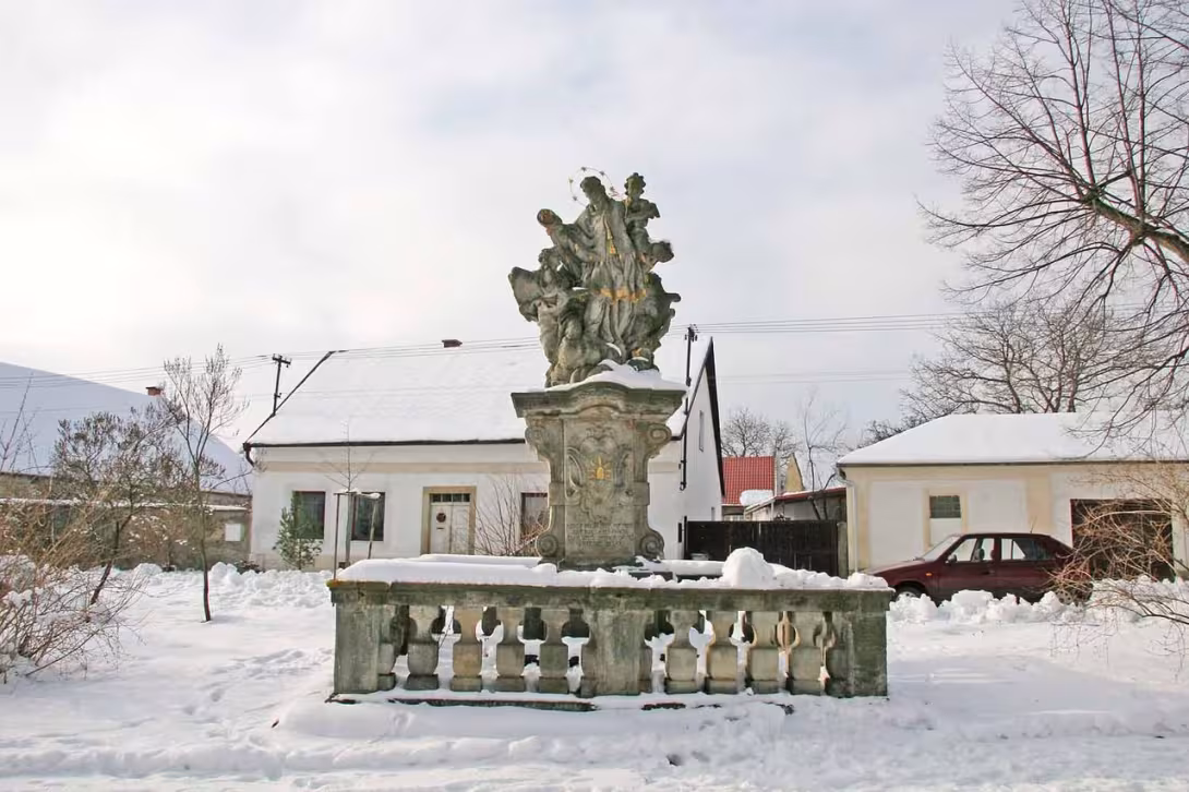 Heutige Ansicht – Socha svatého Jana Nepomuckého (Žumberk)