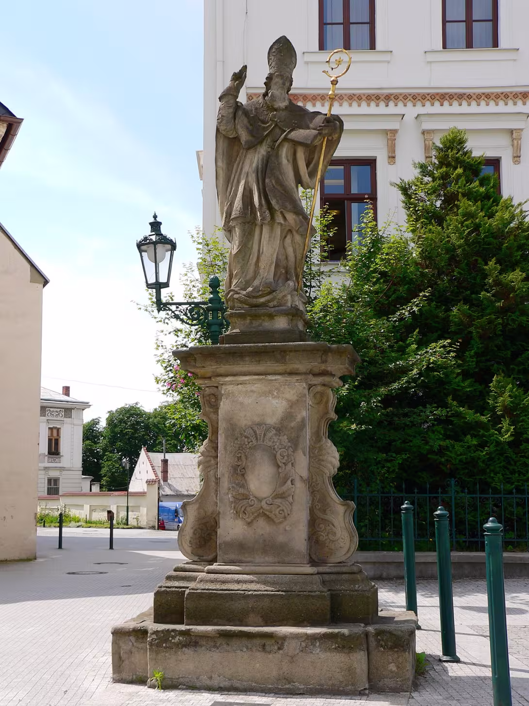 Dnešní pohled – Socha svatého Patrika