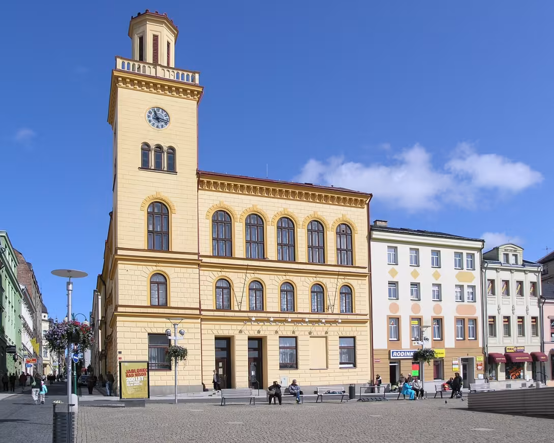 Dnešní pohled – Stará radnice (Jablonec nad Nisou)
