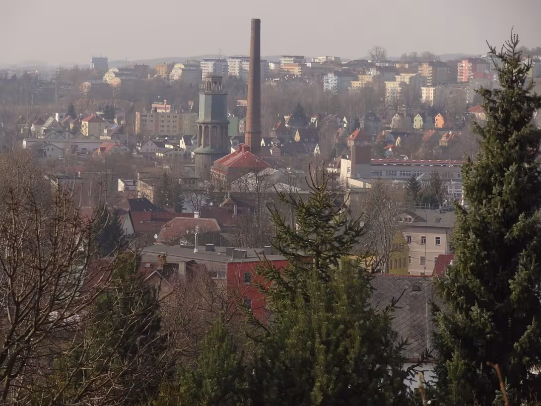 Dnešní pohled – Továrna na koberce Ignaz Ginzkey