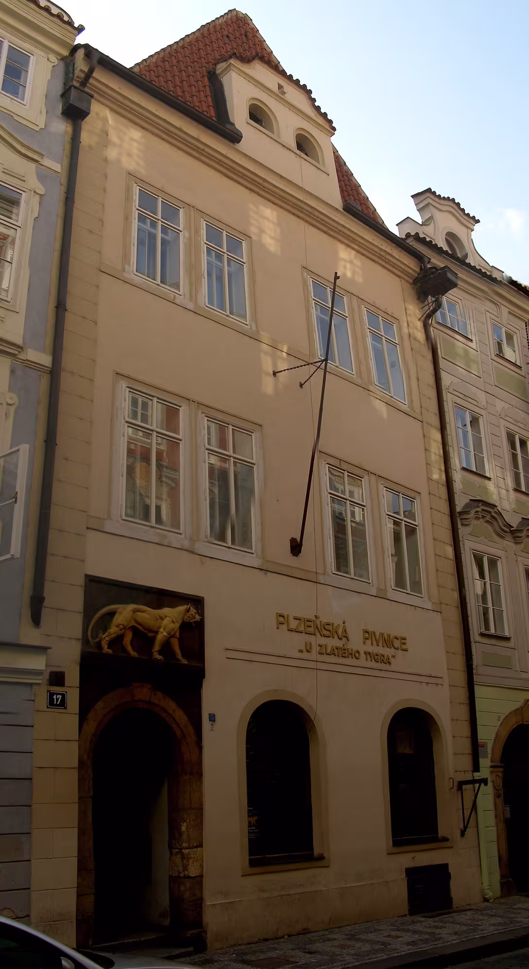 Heutige Ansicht – U Zlatého tygra