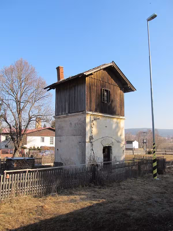 Dnešní pohled – Vodárna Českých drah