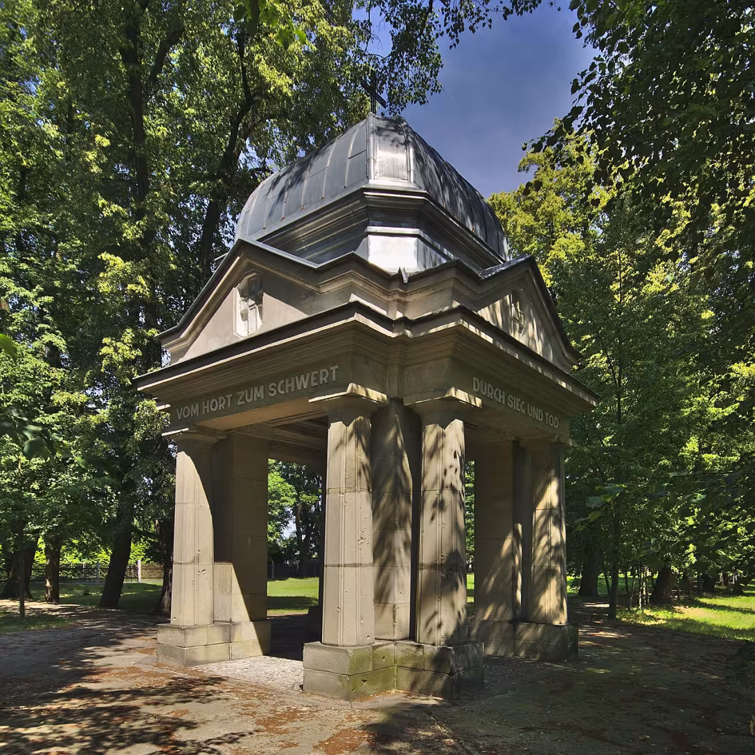 Dnešní pohled – Vojenský hřbitov (Olomouc-Černovír)