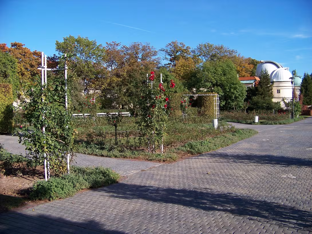 Dnešní pohled – Zahrada Růžový sad