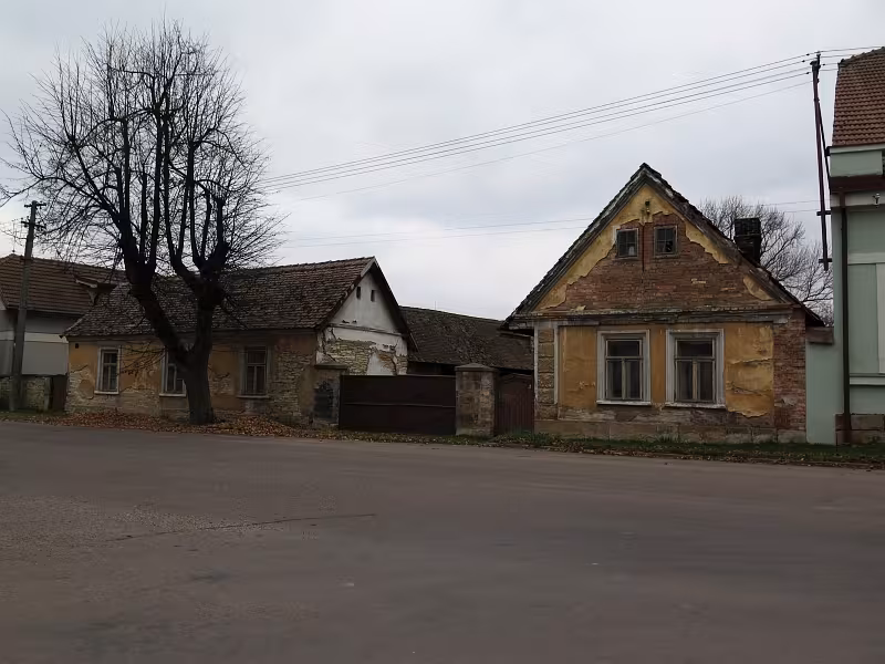 Dnešní pohled – Zemědělský dvůr čp. 8