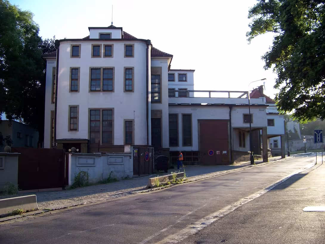 Dzisiejszy widok – Zengerova transformační stanice