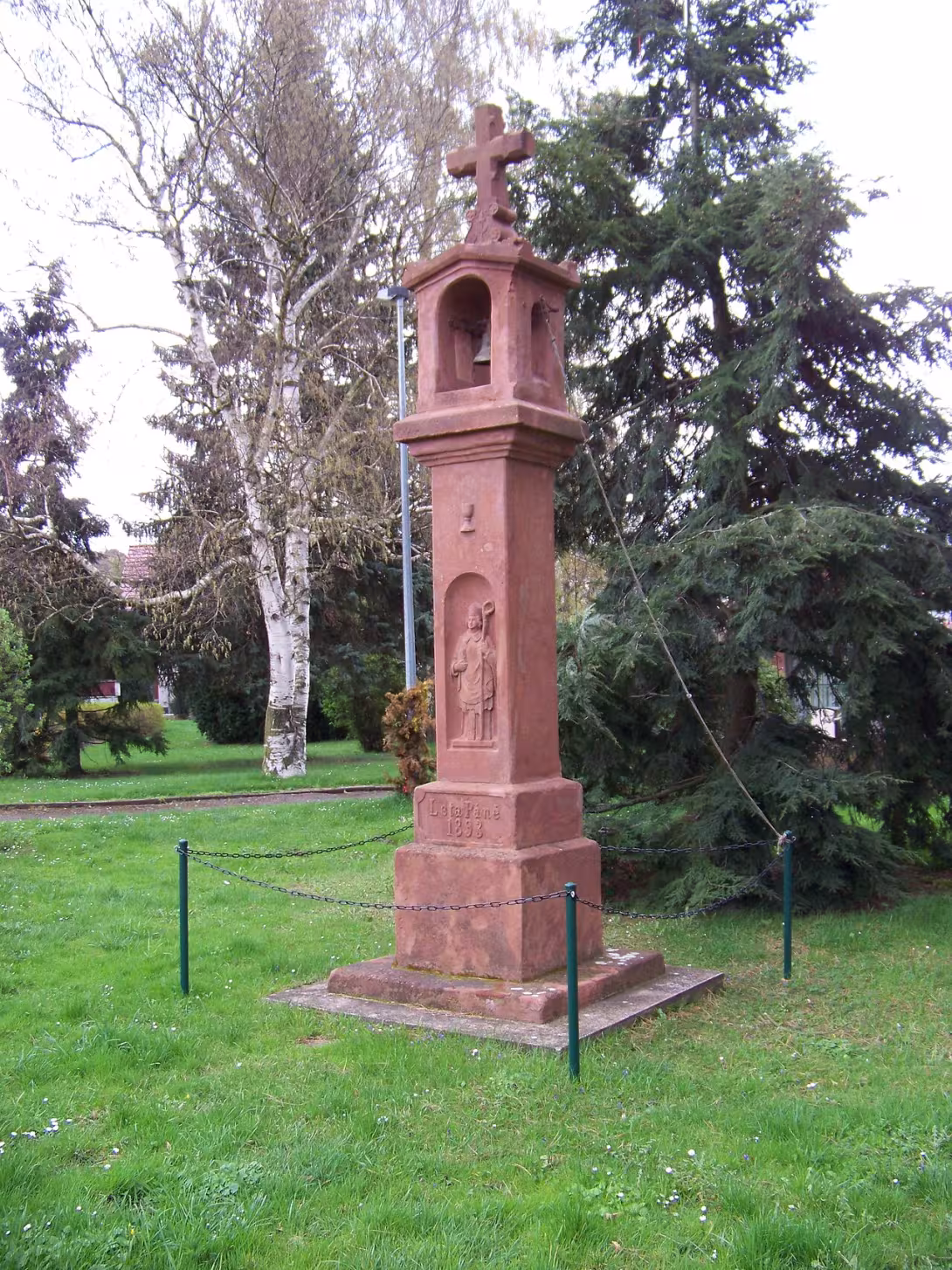 Dnešní pohled – Zvonička (Benice)