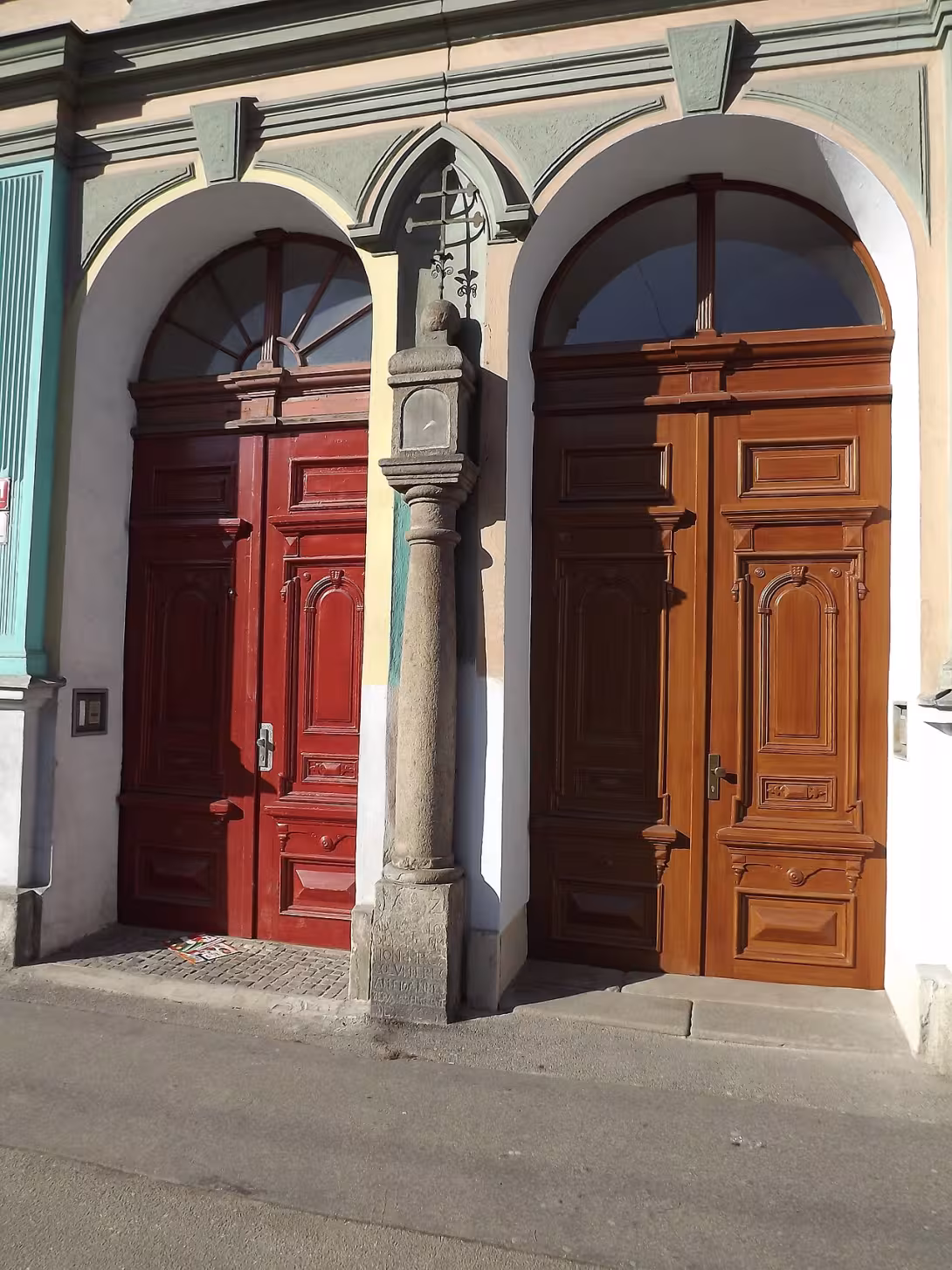 Dnešní pohled – boží muka na Pražské