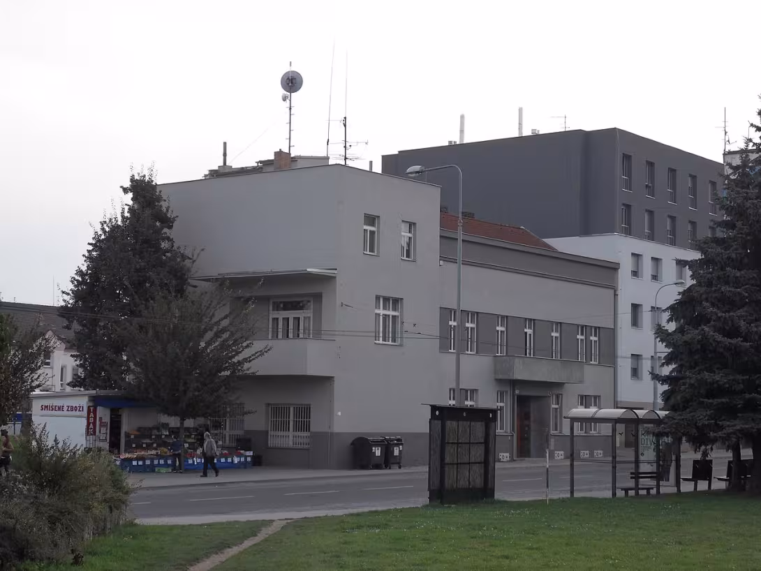 Dnešní pohled – dům Jany a Jana Brummelových