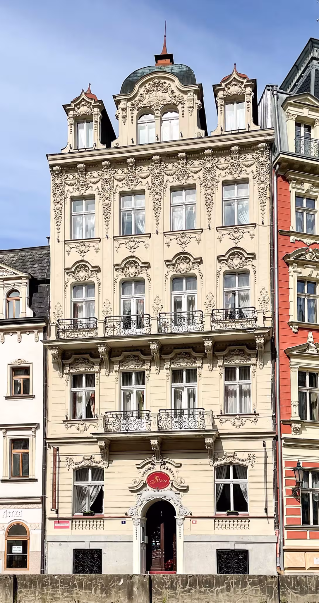 Today's view – dům Jiskra