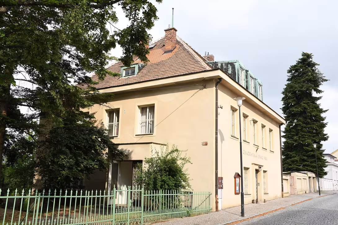 Dnešní pohled – evangelická fara v Čáslavi