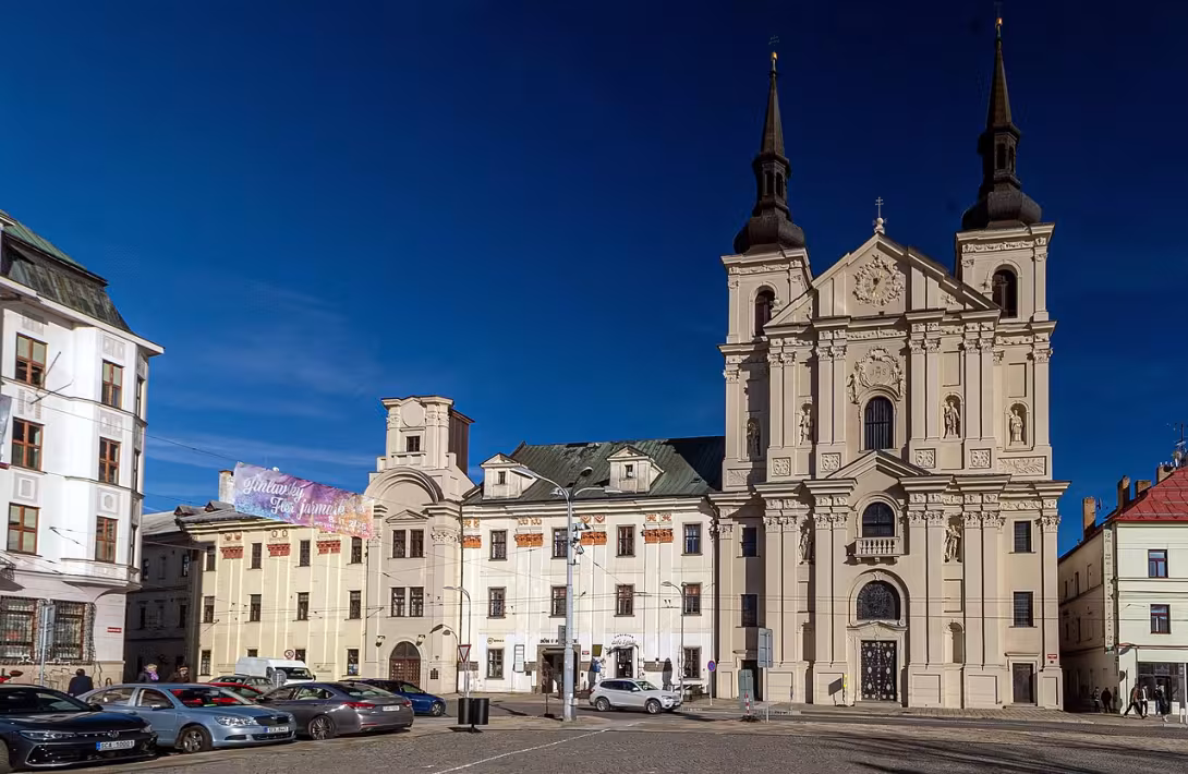 Dnešní pohled – jezuitská kolej v Jihlavě