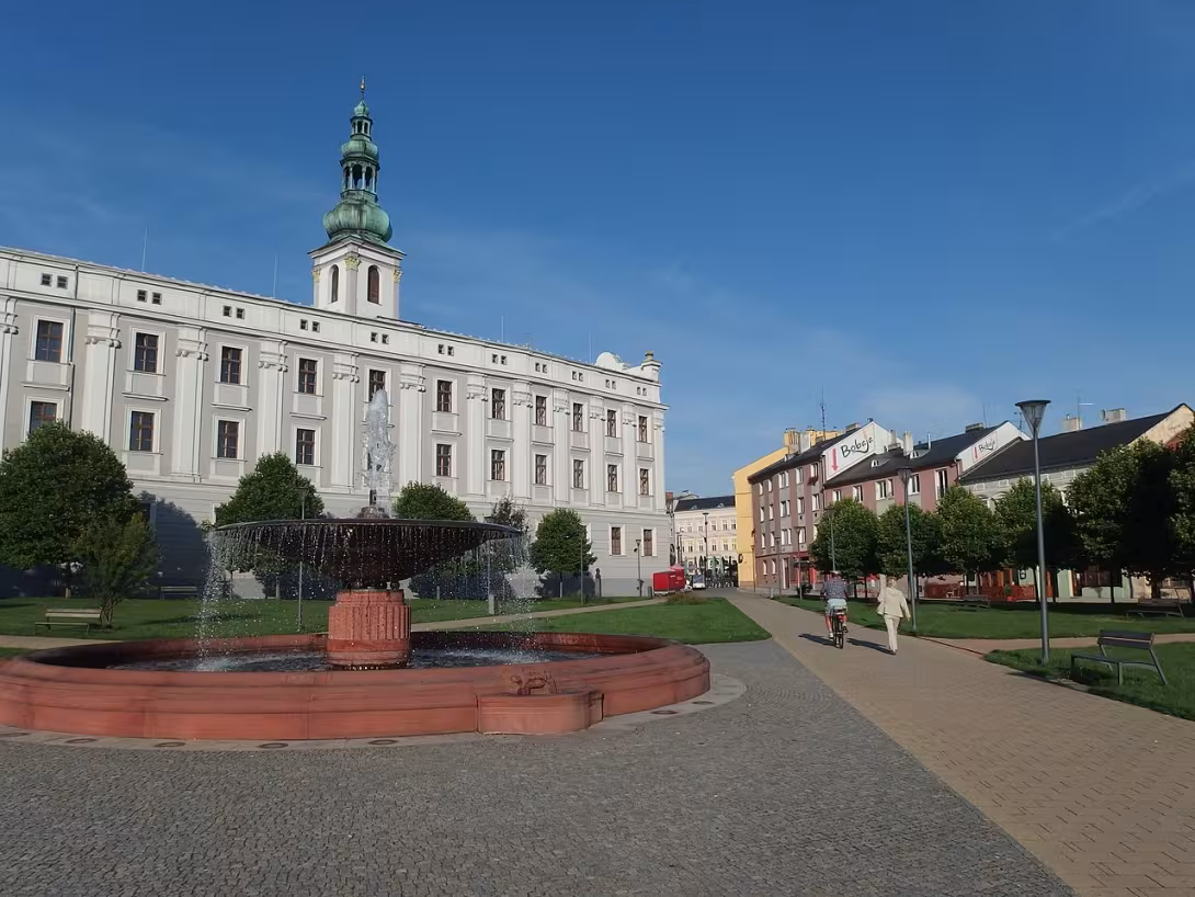 Today's view – jezuitská kolej v Opavě