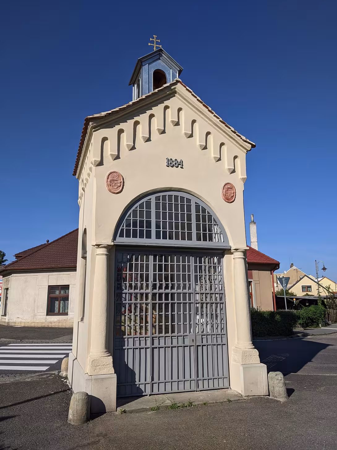 Dnešní pohled – kaple sv. Kříže
