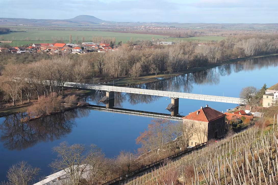 Dnešní pohled – most Josefa Straky