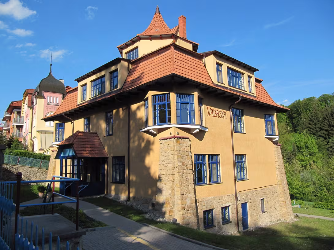 Dnešní pohled – vila Valaška