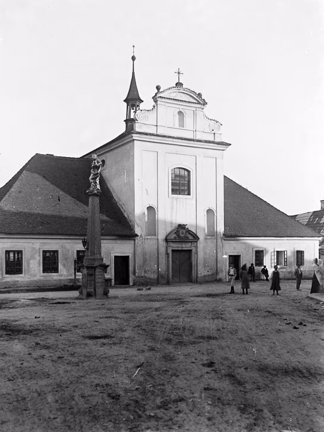 Dnešní pohled – Špitál s kaplí sv. Václava