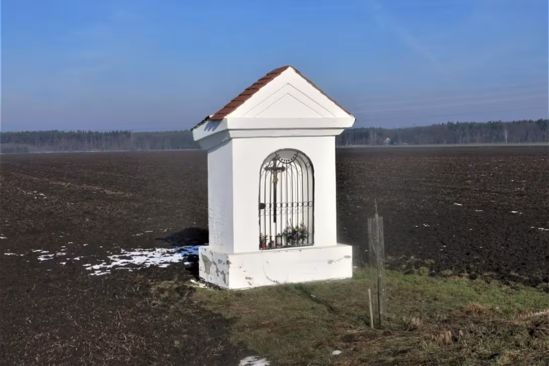 Dzisiejszy widok – Paroubkovská kaplička