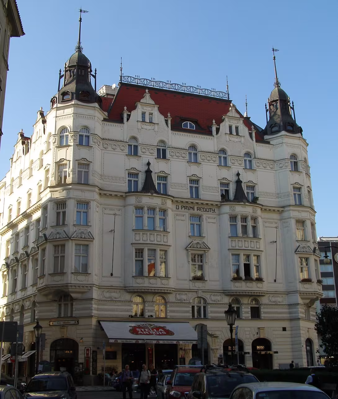 Dnešní pohled – Dům U Reduty