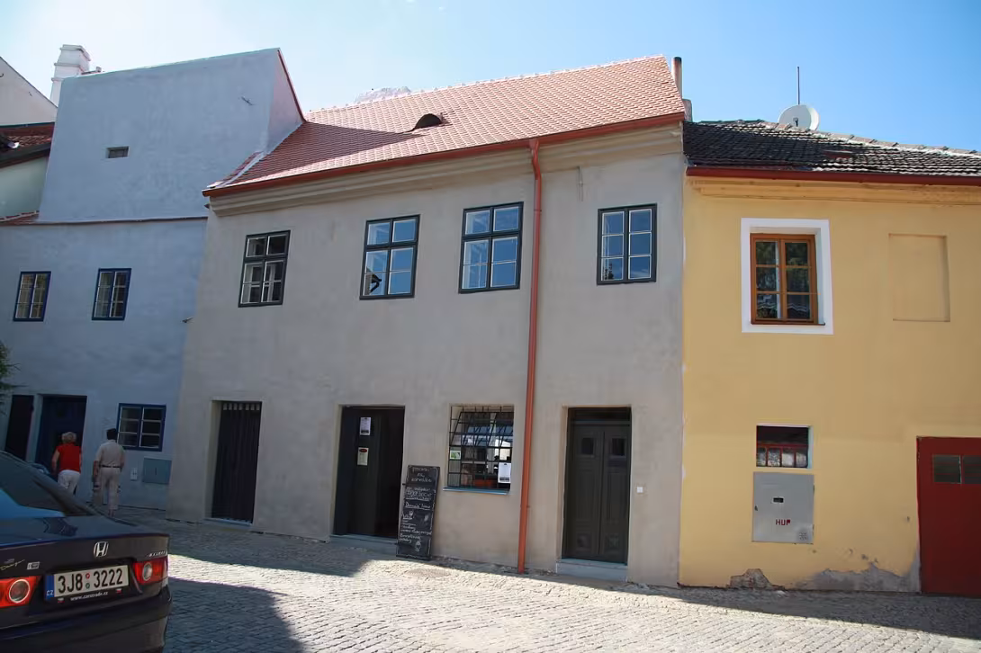 Dzisiejszy widok – Dům U Židovské brány