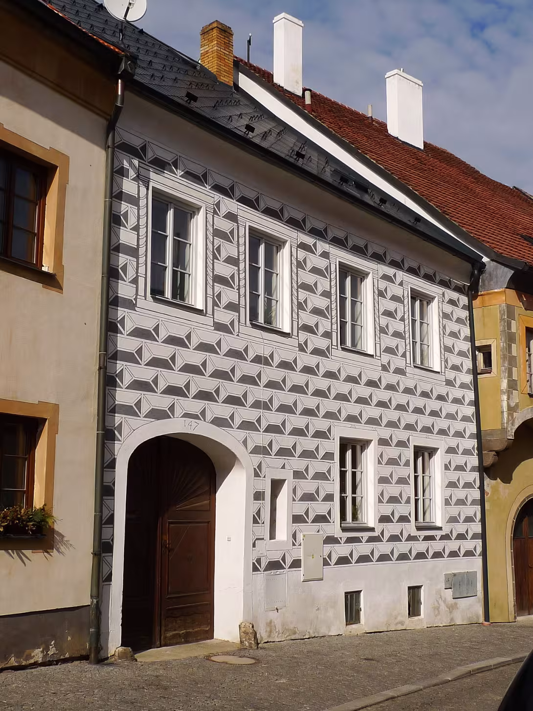 Dnešní pohled – Dům čp. 147 (Prachatice)