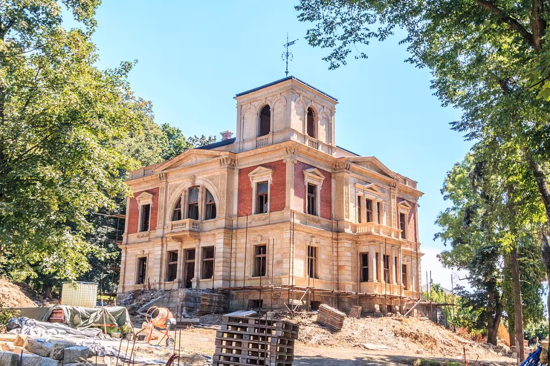 Dnešní pohled – Goldschmidtova vila