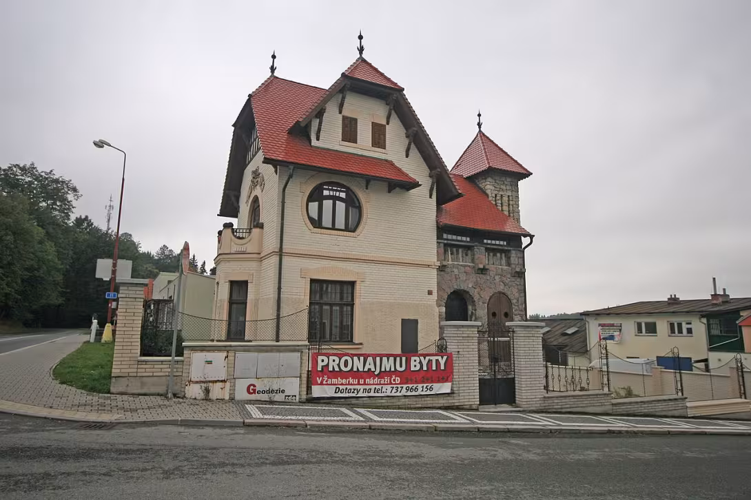 Dnešní pohled – Havlenova čp. 580