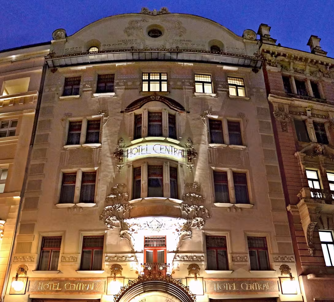 Dnešní pohled – Hotel Central (Praha)