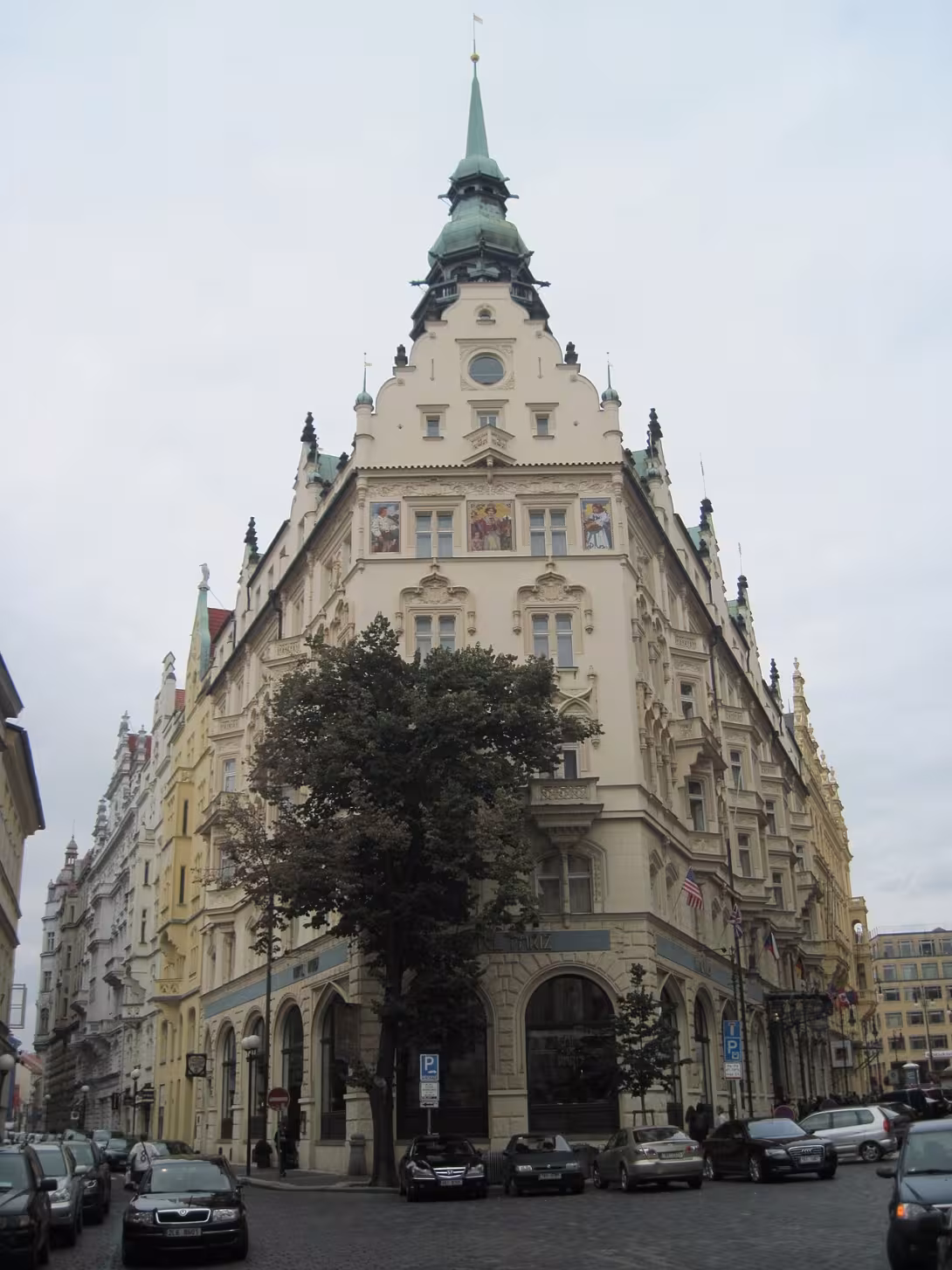 Dnešní pohled – Hotel Paříž
