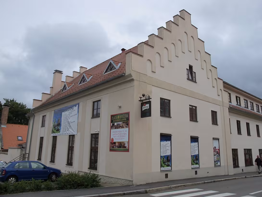 Today's view – Hotel Zlatá hvězda