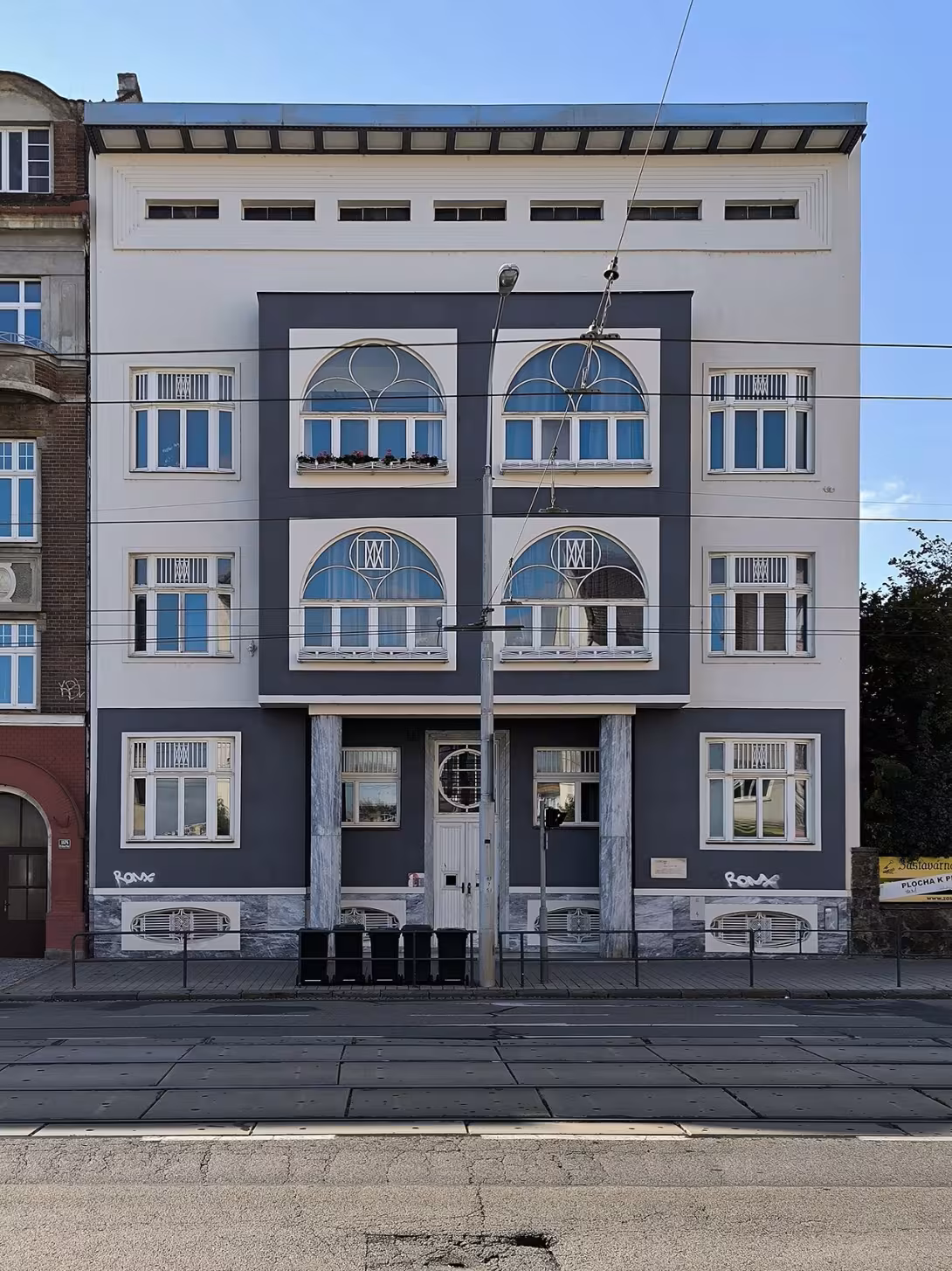 Dnešní pohled – Jaruškův dům