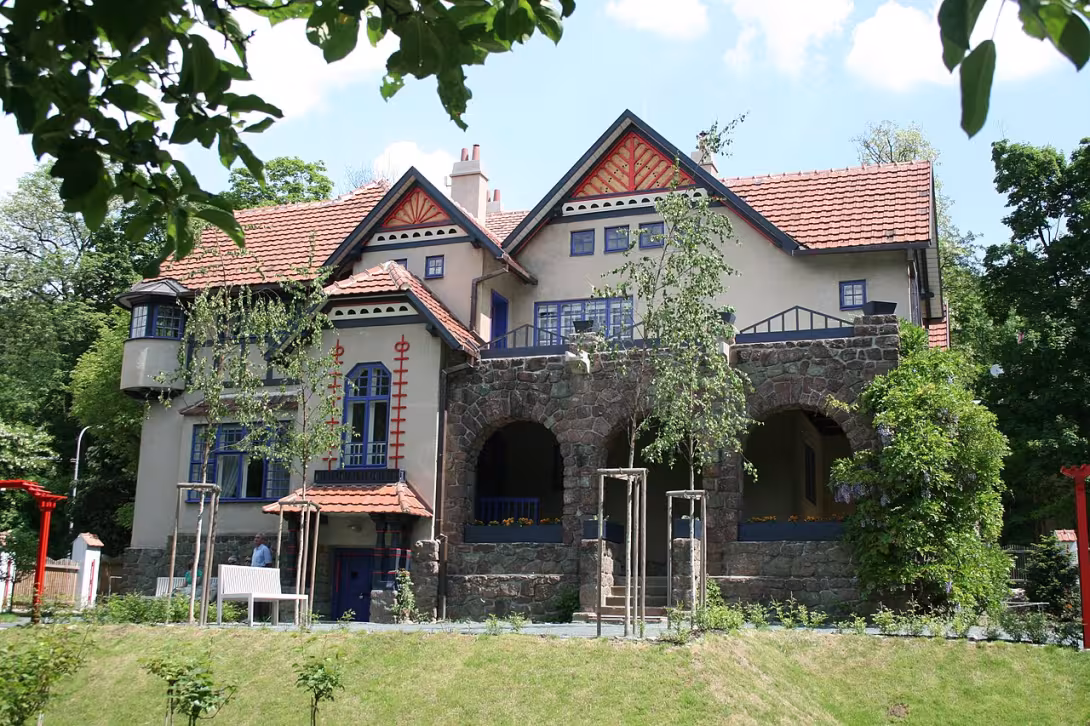 Dnešní pohled – Jurkovičova vila