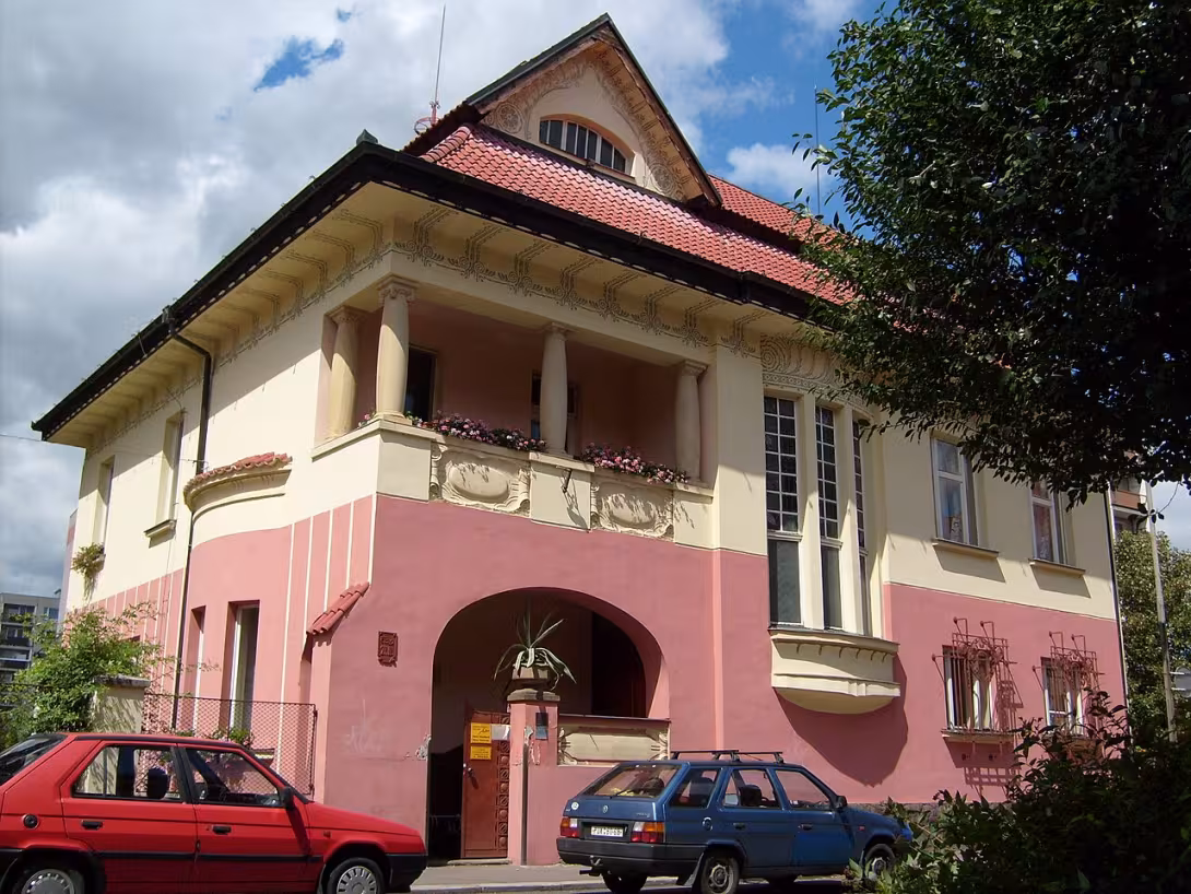 Dnešní pohled – Kotěrova vila (Chrudim)
