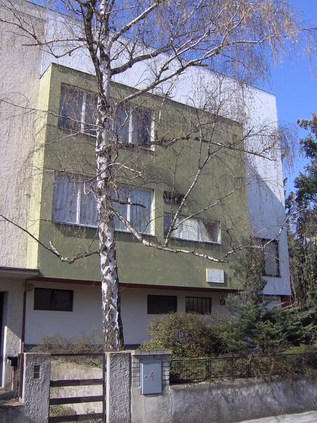 Heutige Ansicht – Krohův rodinný dům