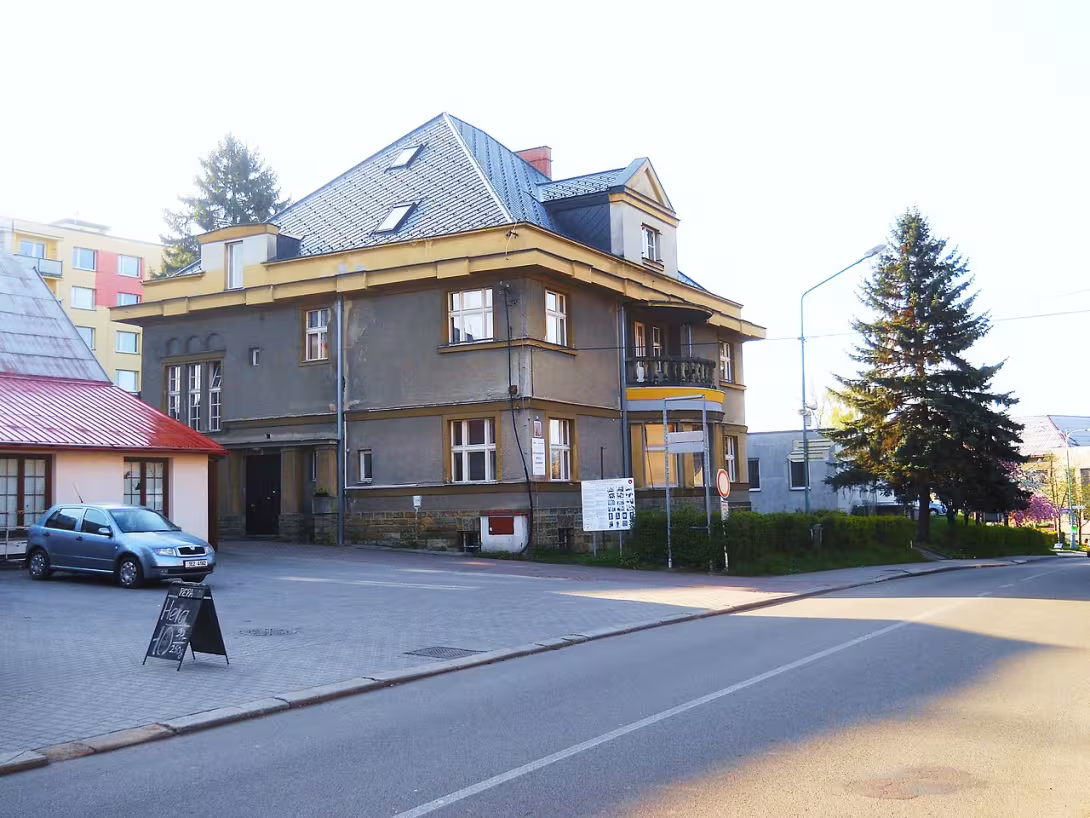 Dzisiejszy widok – Kubiasova vila