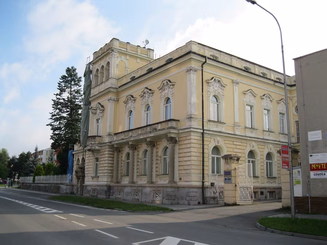 Dnešní pohled – Kunzova vila