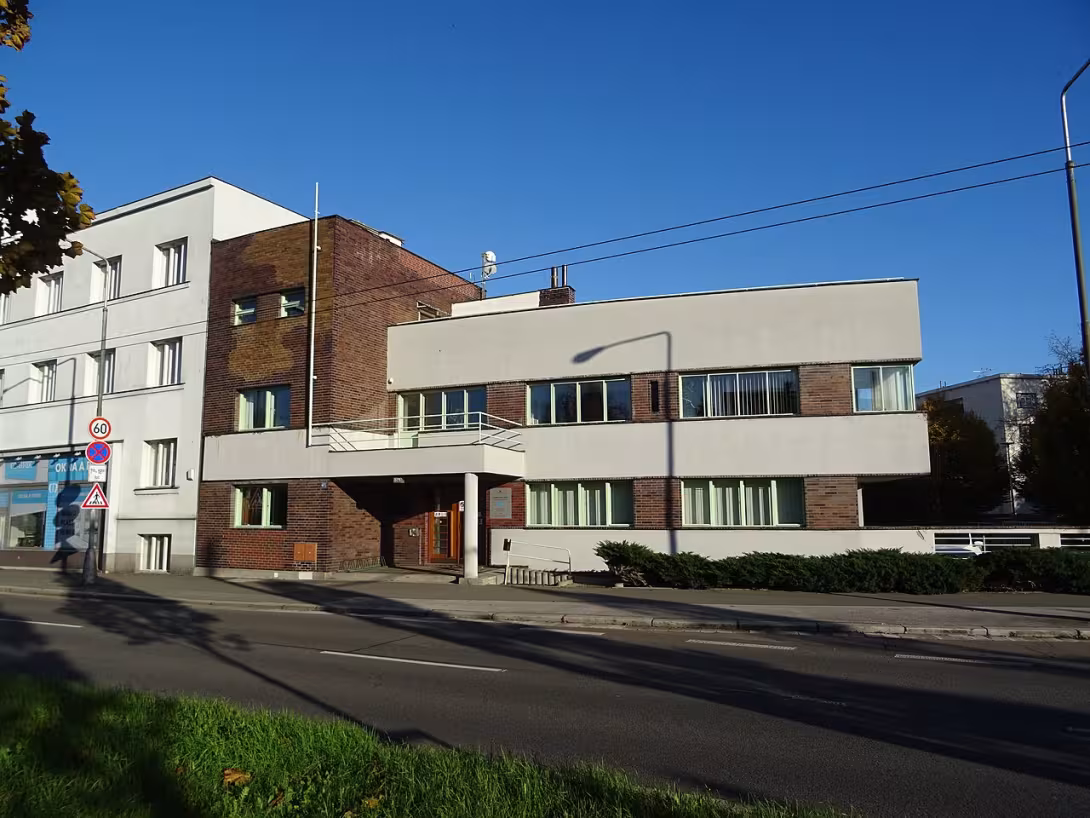 Dnešní pohled – Liskova vila (Hradec Králové)