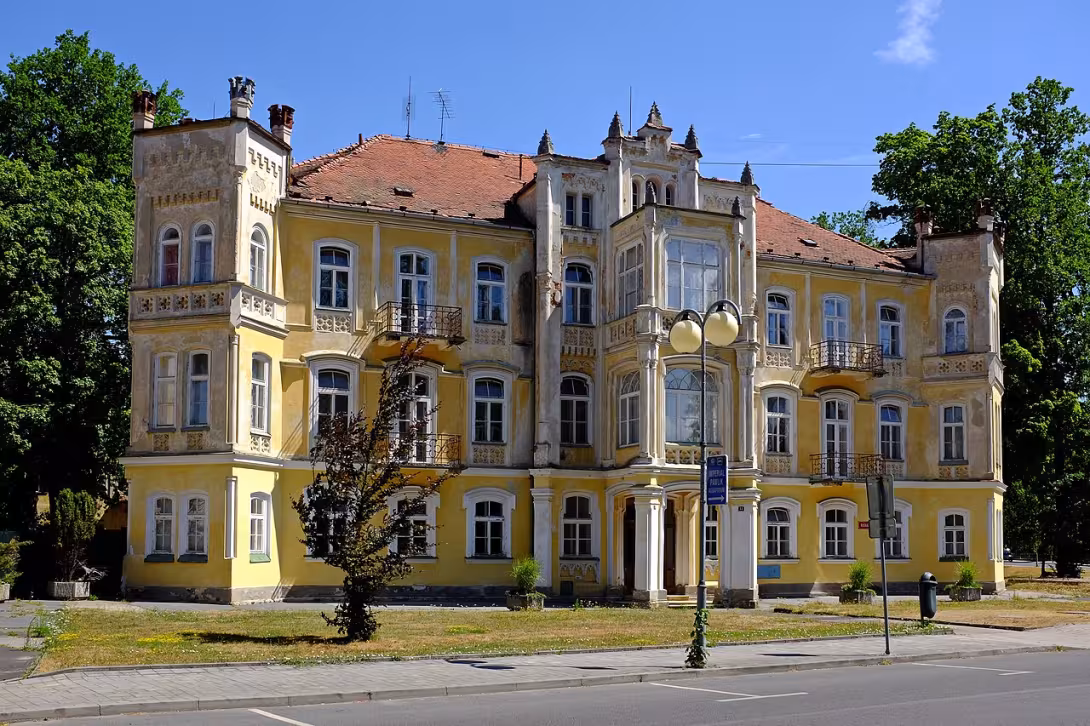 Dnešní pohled – Lázeňský dům Windsor