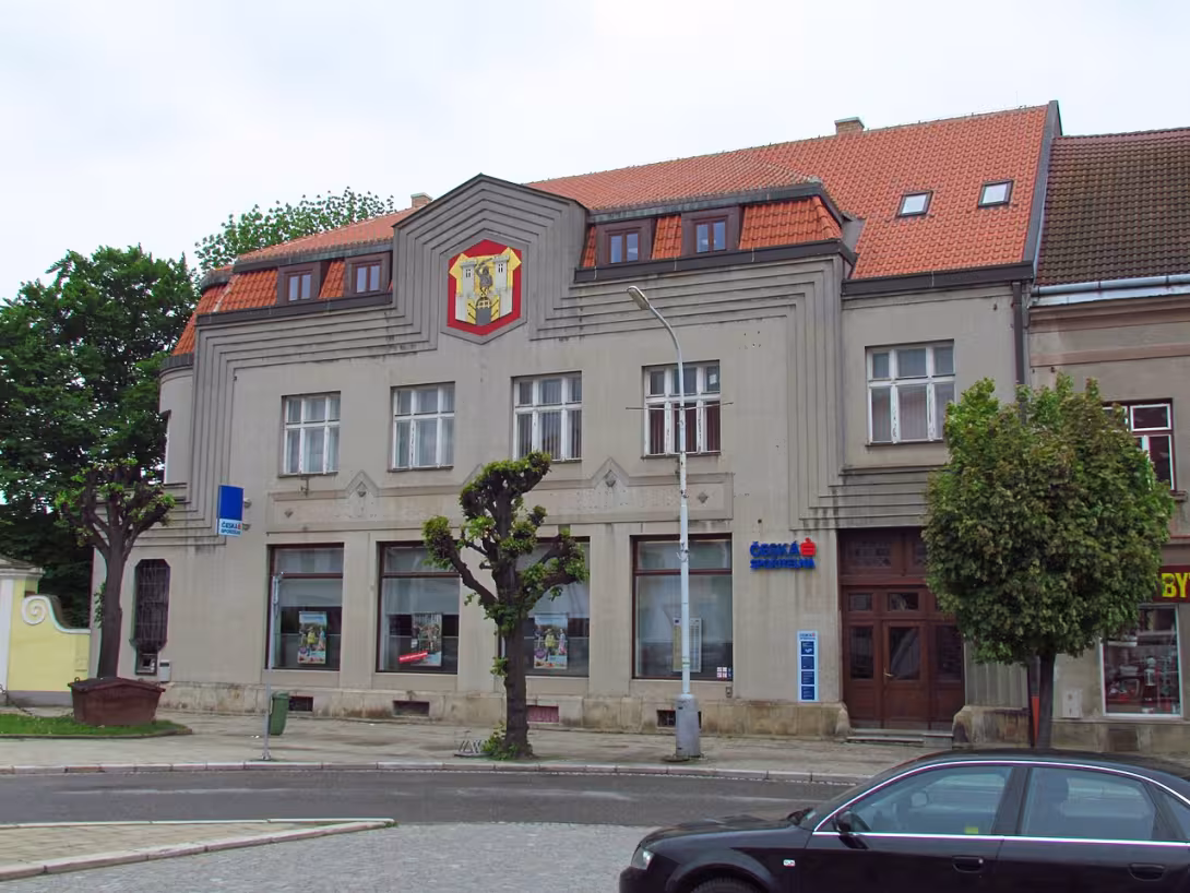 Dnešní pohled – Městská spořitelna (Moravské Budějovice)