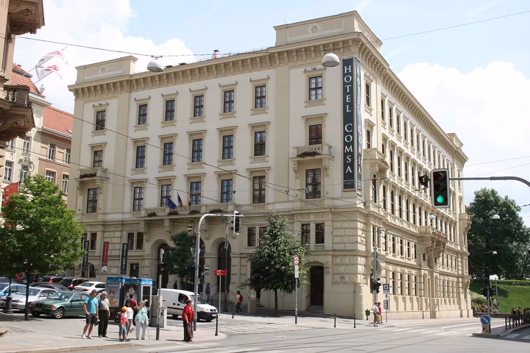 Dnešní pohled – Městský dvůr